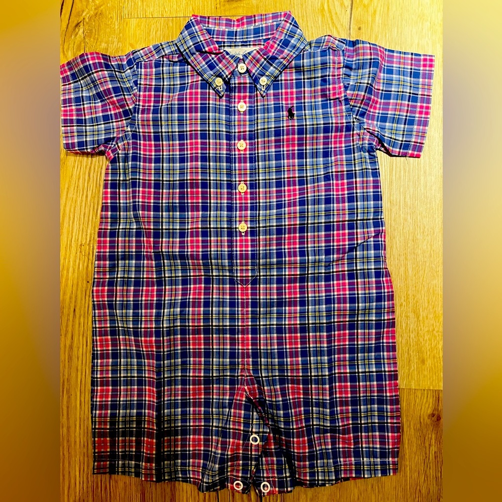 NWT Ralph Lauren Baby Boy Onesie